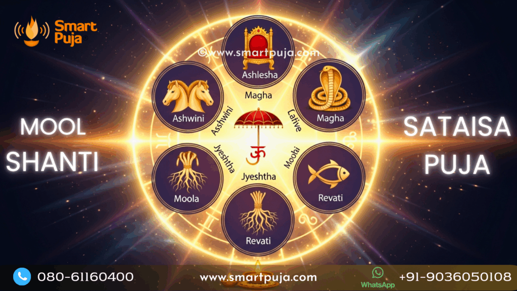 Gand Mool Nakshatra Shanti Puja - Sataisa Puja Vidhi