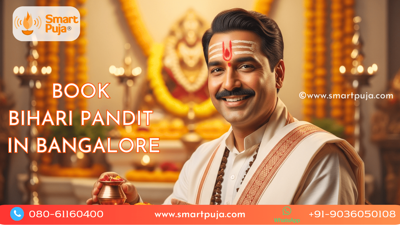 Book Bihari Pandit in Bangalore