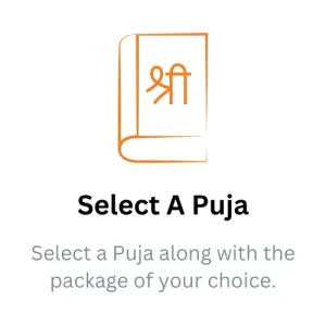 Step 1 - Select A Puja along with the package of your choice