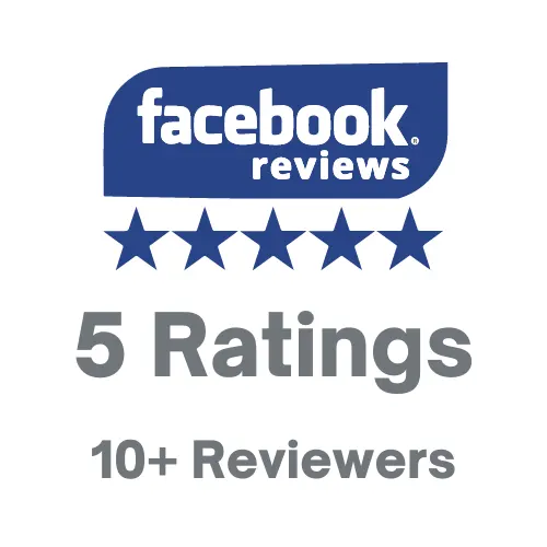 Facebook Reviews
5 Star Ratings (10+ Reviewers)