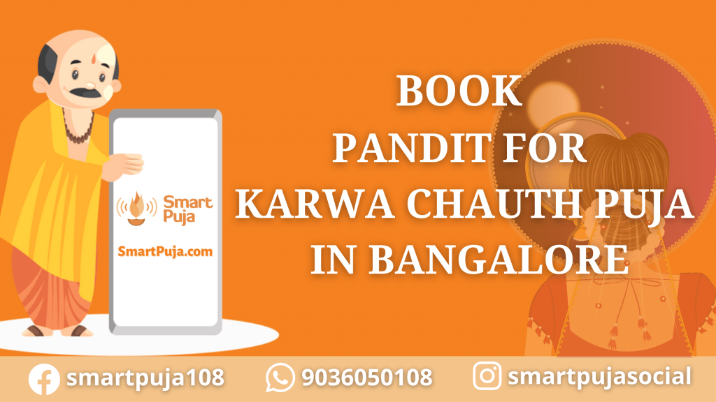 Book Pandit For Karwa Chauth Puja In Bangalore @smartpuja.com