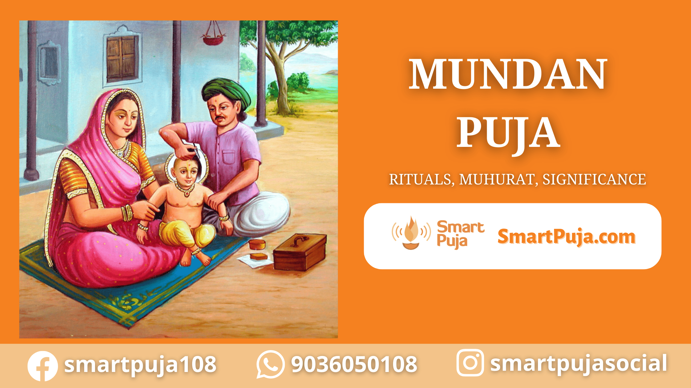 Mundan Puja 2023: Sacred Ritual for Child's First Haircut
