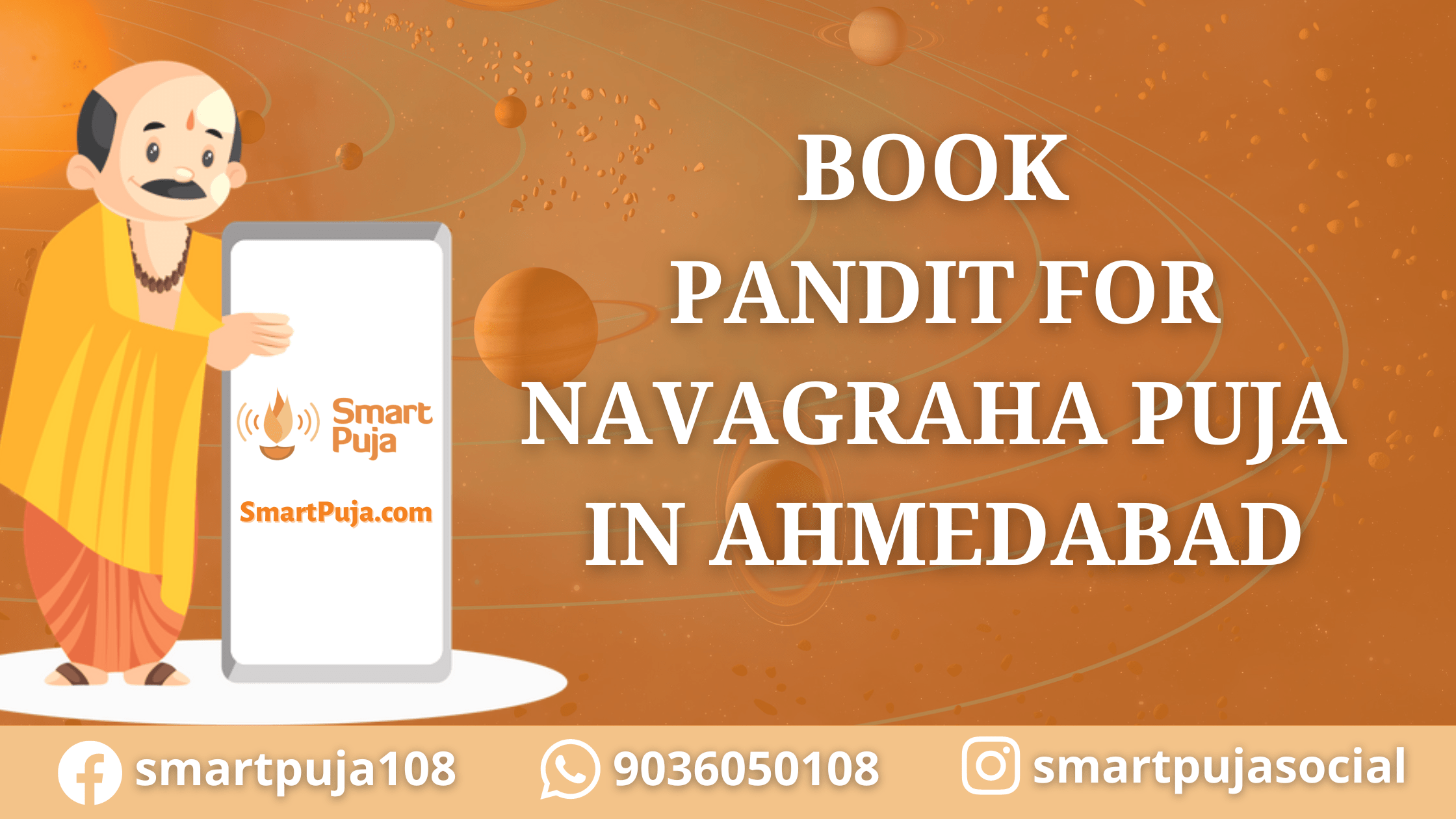 Book Pandit for Navagraha Puja in Ahmedabad @SmartPuja