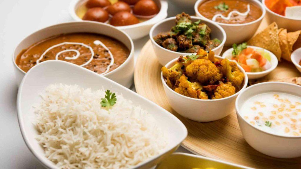 Traditional Veg Thali for Griha Pravesh