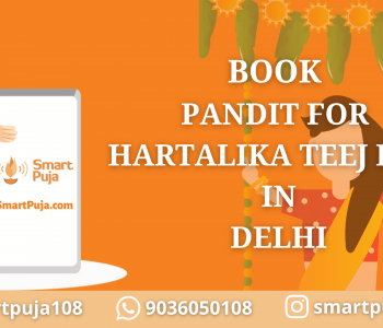 Book Pandit for Hartalika Teej Puja in Delhi @SmartPuja