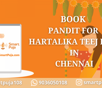 Book Pandit for Hartalika Teej Puja in Chennai @SmartPuja