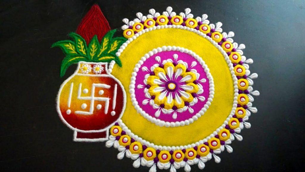 Kalash Rangoli