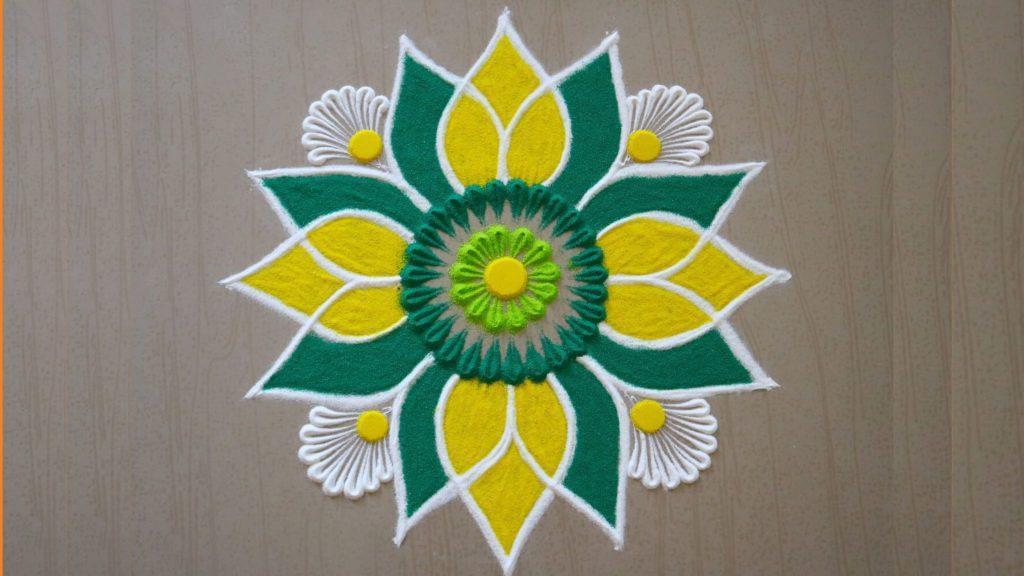 Freehand Rangoli
