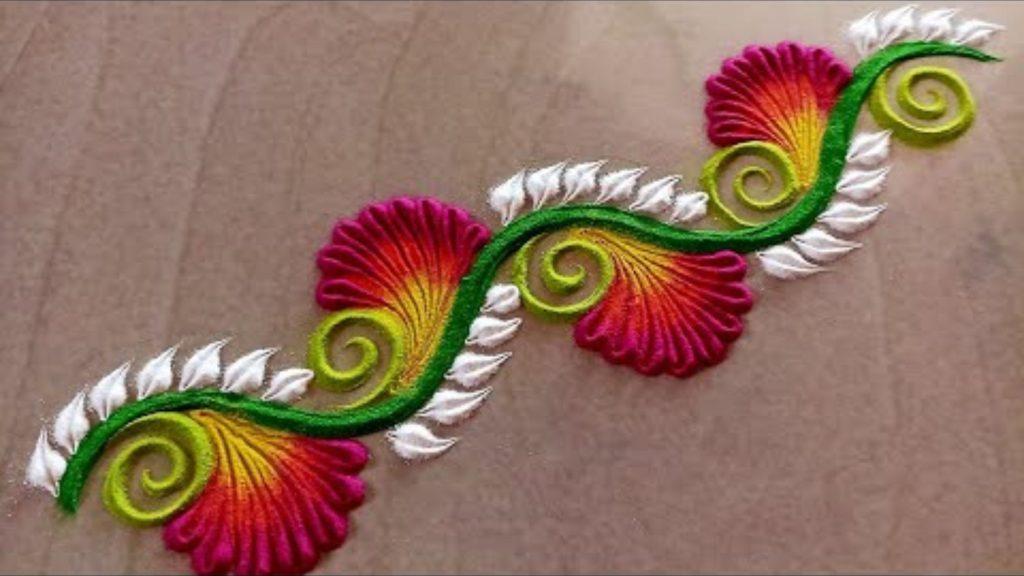 Rangoli Designs With borders