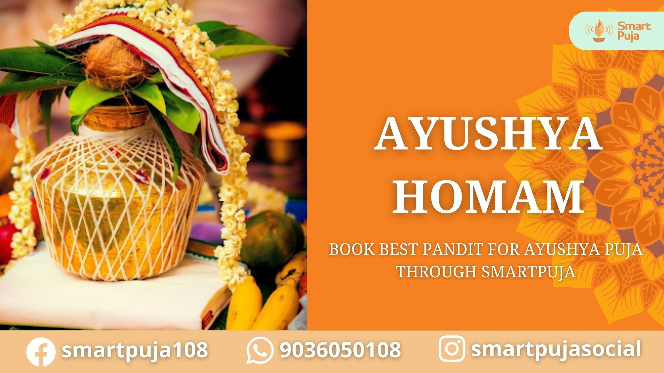 Book Best Pandit for Ayushya Puja through SmartPuja
