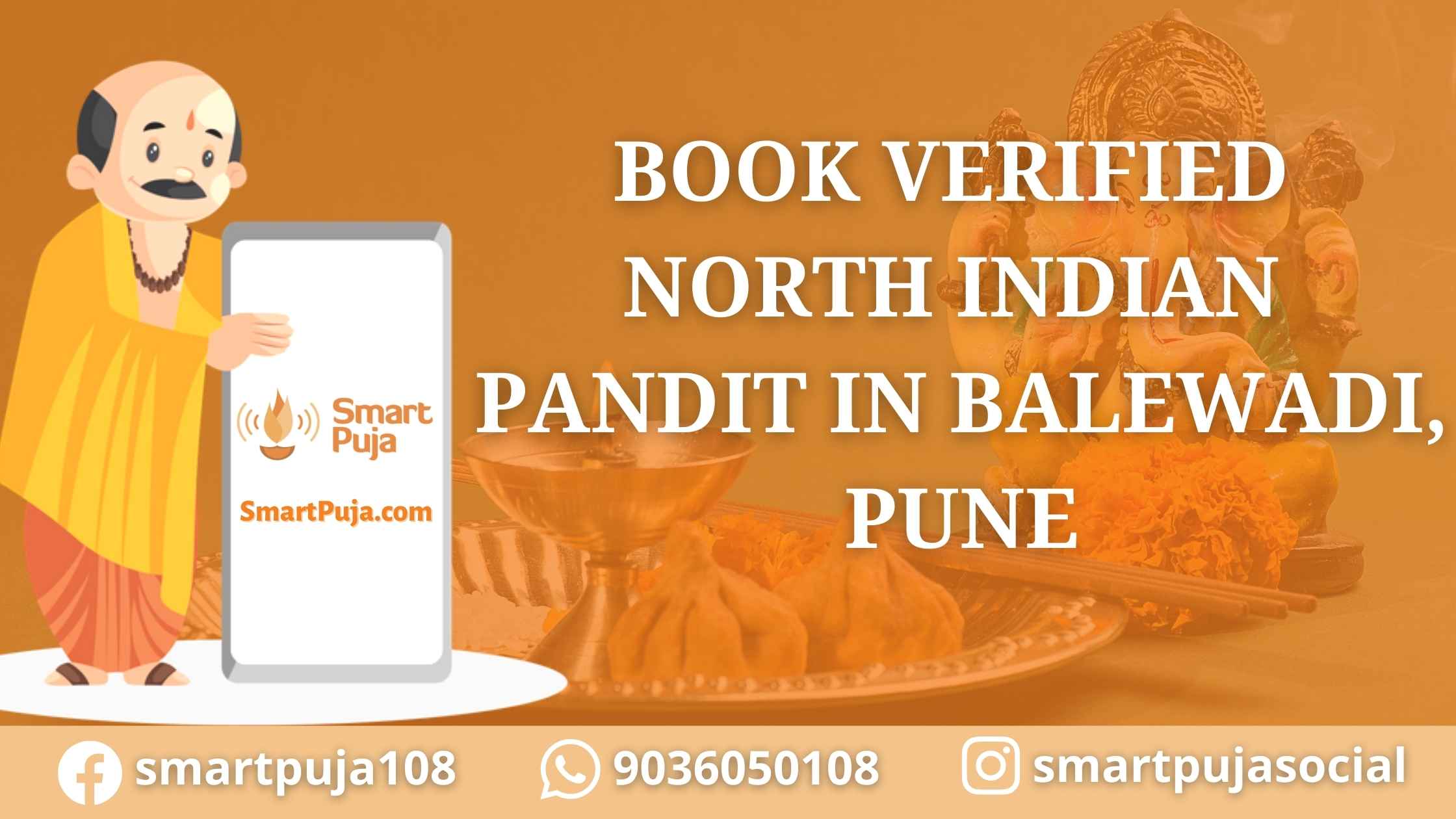 Book North Indian Pandit in Balewadi, Pune