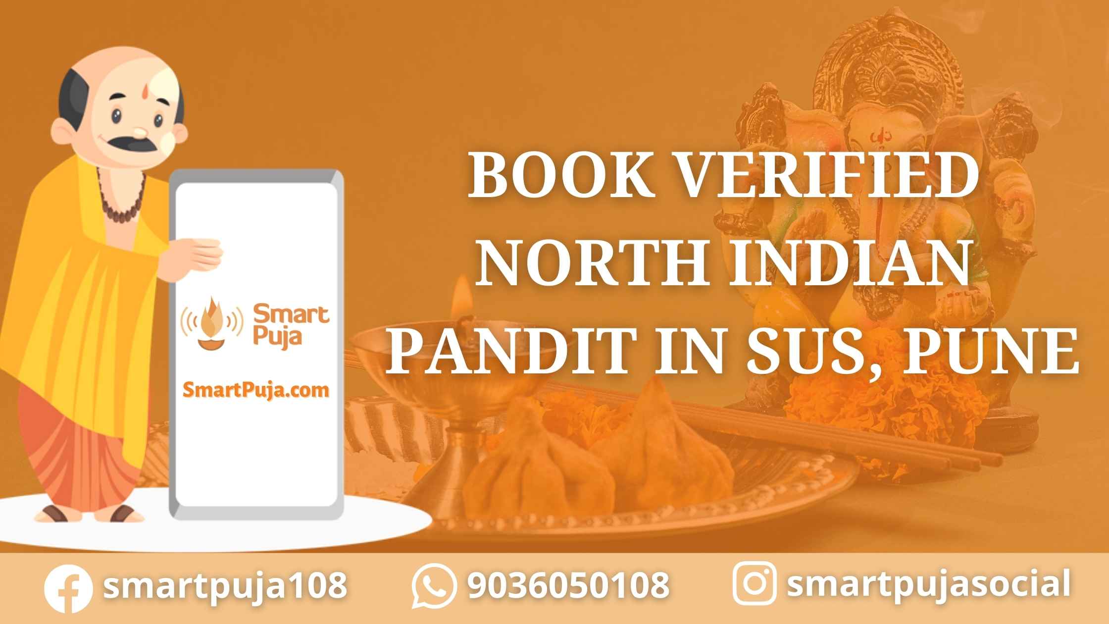 Book North Indian Pandit in Sus, Pune