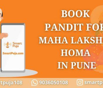 Book Pandit For Maha Lakshmi Homa in Pune