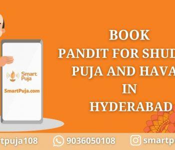 Book Pandit For Shuddhi Puja And Havan In Hyderabad