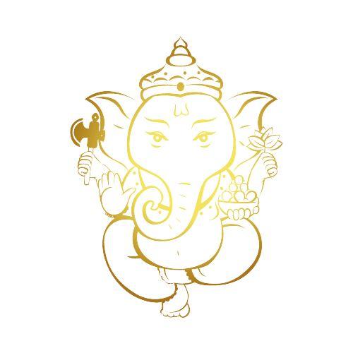 Graphic image of lord ganesh