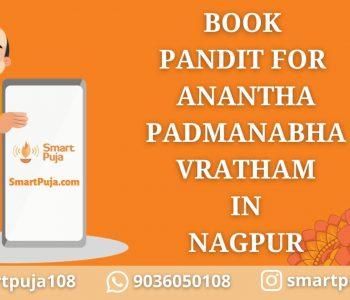 Book Pandit For Anantha Padmanabha Vratham in Nagpur