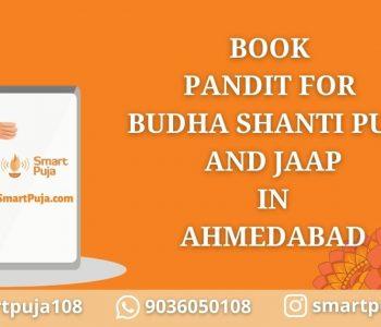Pandit For Budha Shanti Puja and jaap in Ahmedabad @smartpuja.com
