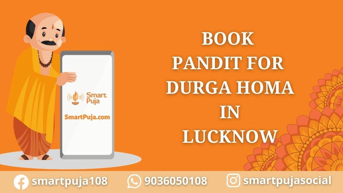 Pandit For Durga Homa in Lucknow @smartpuja.com