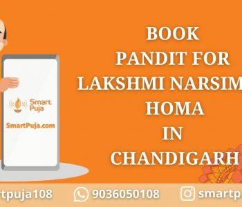 Pandit For Lakshmi Narsimha Homa in Chandigarh @smartpuja.com