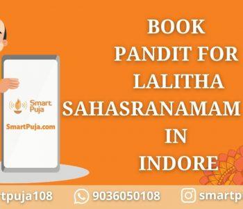 Book Pandit For Lalitha Sahasranamam Puja in Indore