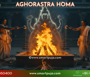 Aghorastra Homa fire ritual to remove negativity and evil eye.