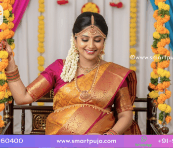 Traditional Indian Godh Bharai Ceremony with Mother-to-be