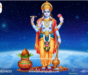 Traditional Satyanarayan Puja at Home with Kalash and Prasad