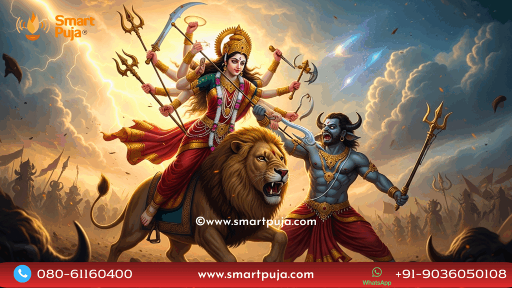 Mythological Story of Goddess Durga and Mahishasura