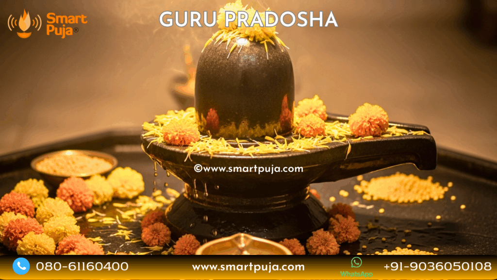 Guru Pradosh 2026 Shiva Puja with Yellow Flowers