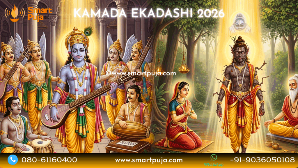 Kamada Ekadashi Vrat Katha of Lalit and Lalita