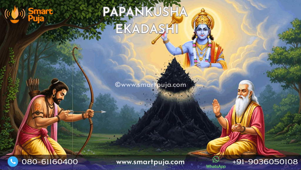 Papankusha Ekadashi Vrat Katha of Hunter Krodhana