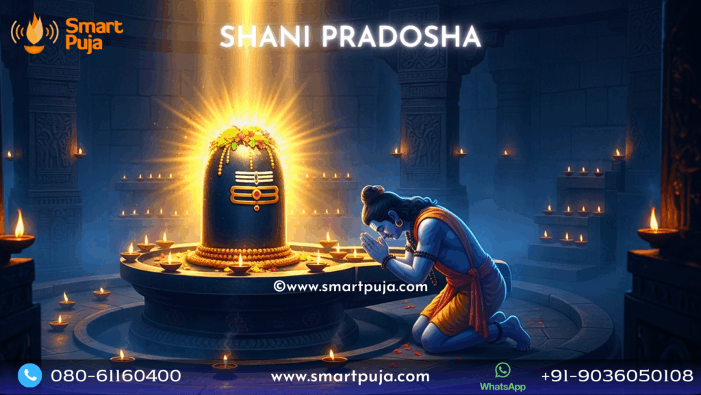 Shani Pradosh 2026 Lord Shiva Blessing Shani Dev