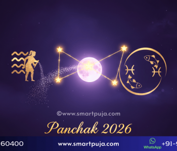 Panchak Dates 2026 Calendar showing Moon transit into Aquarius and Pisces