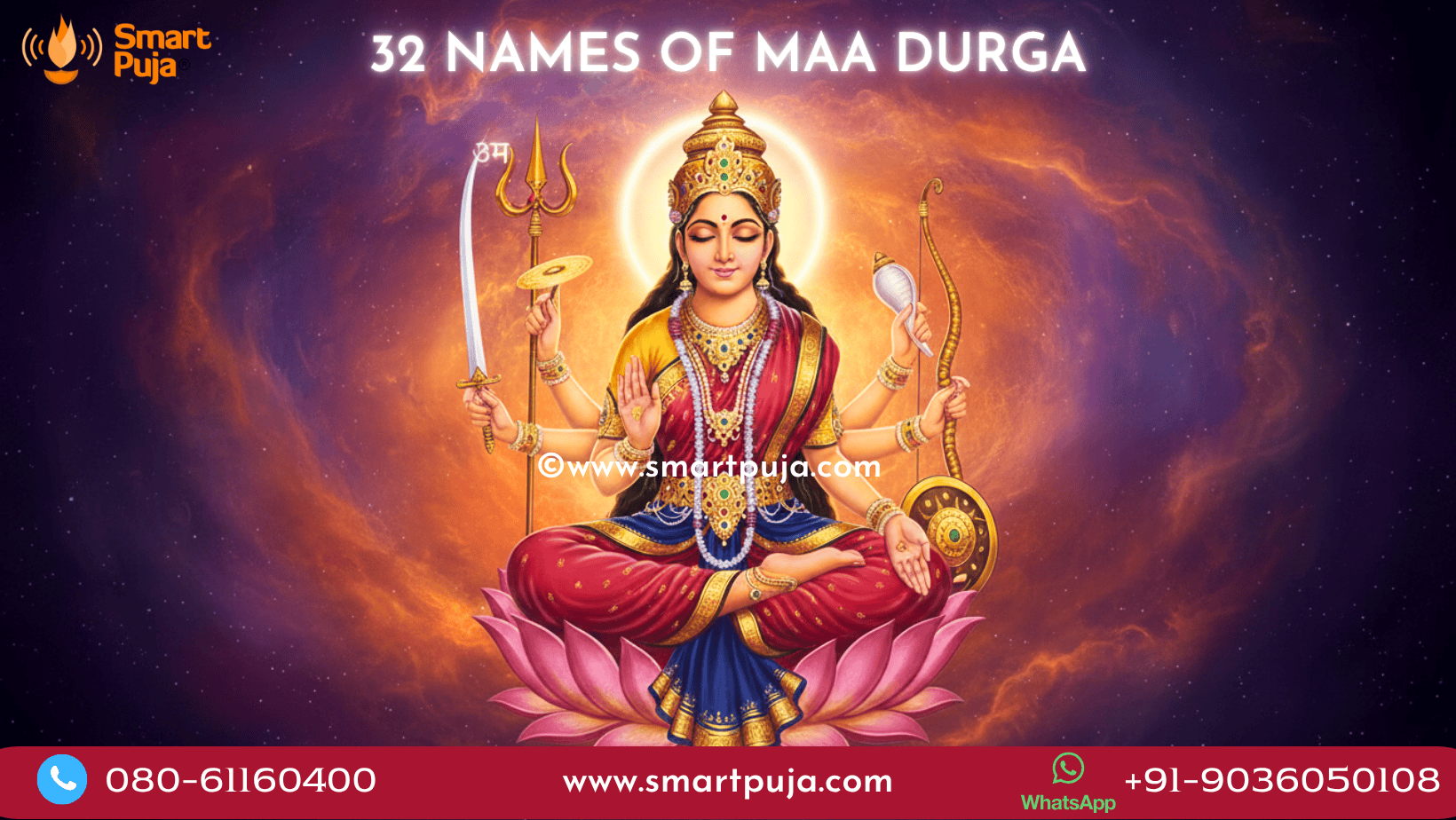 32 names of Goddess Durga